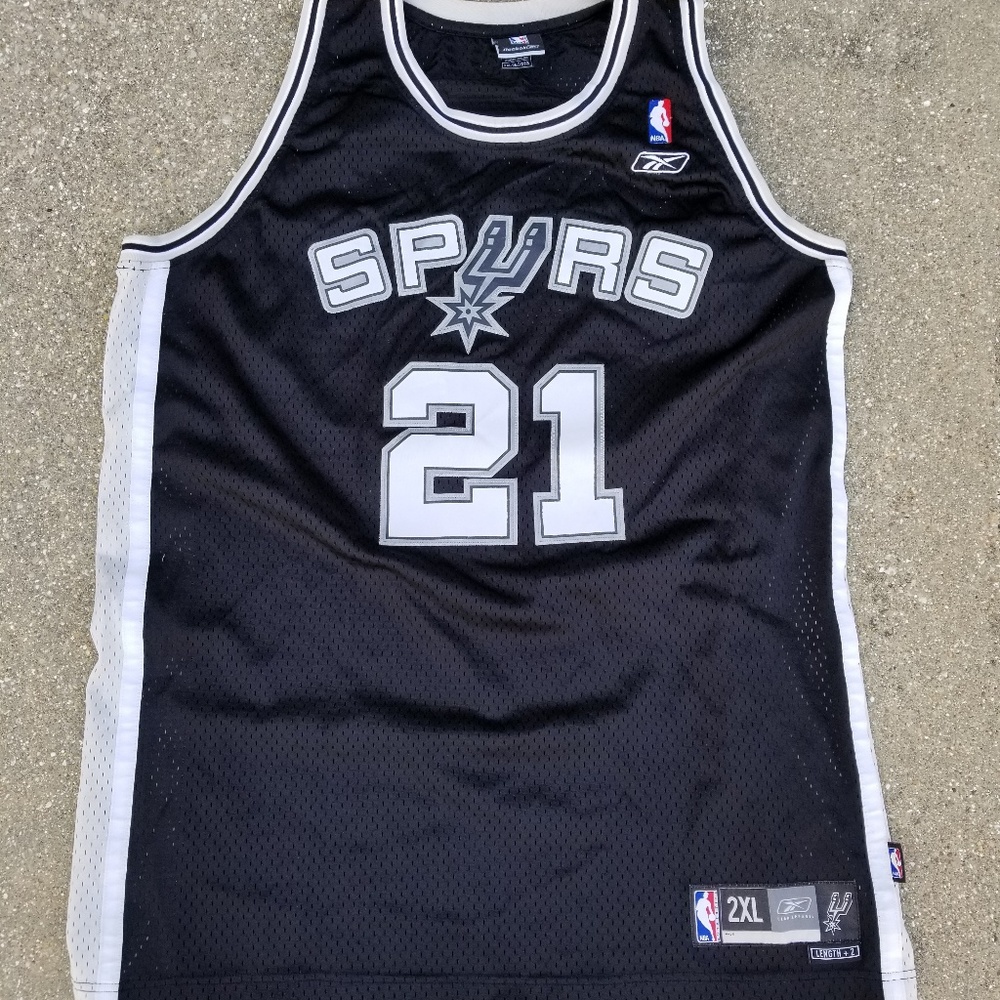 Tim Duncan San Antonio Spurs jersey